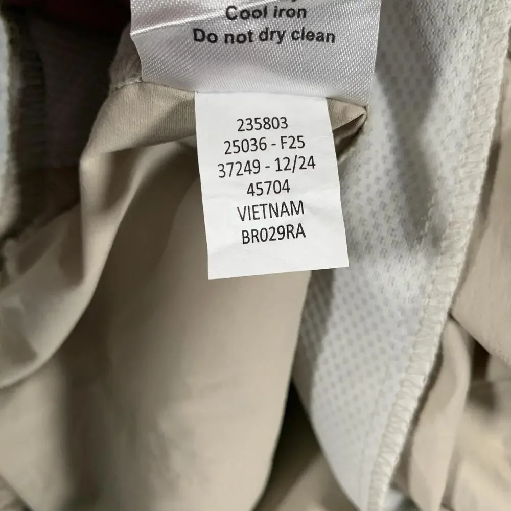 REI Co-op Pants Mens Large Beige Jogger Elastic Waist Cargo Hiking Stretch